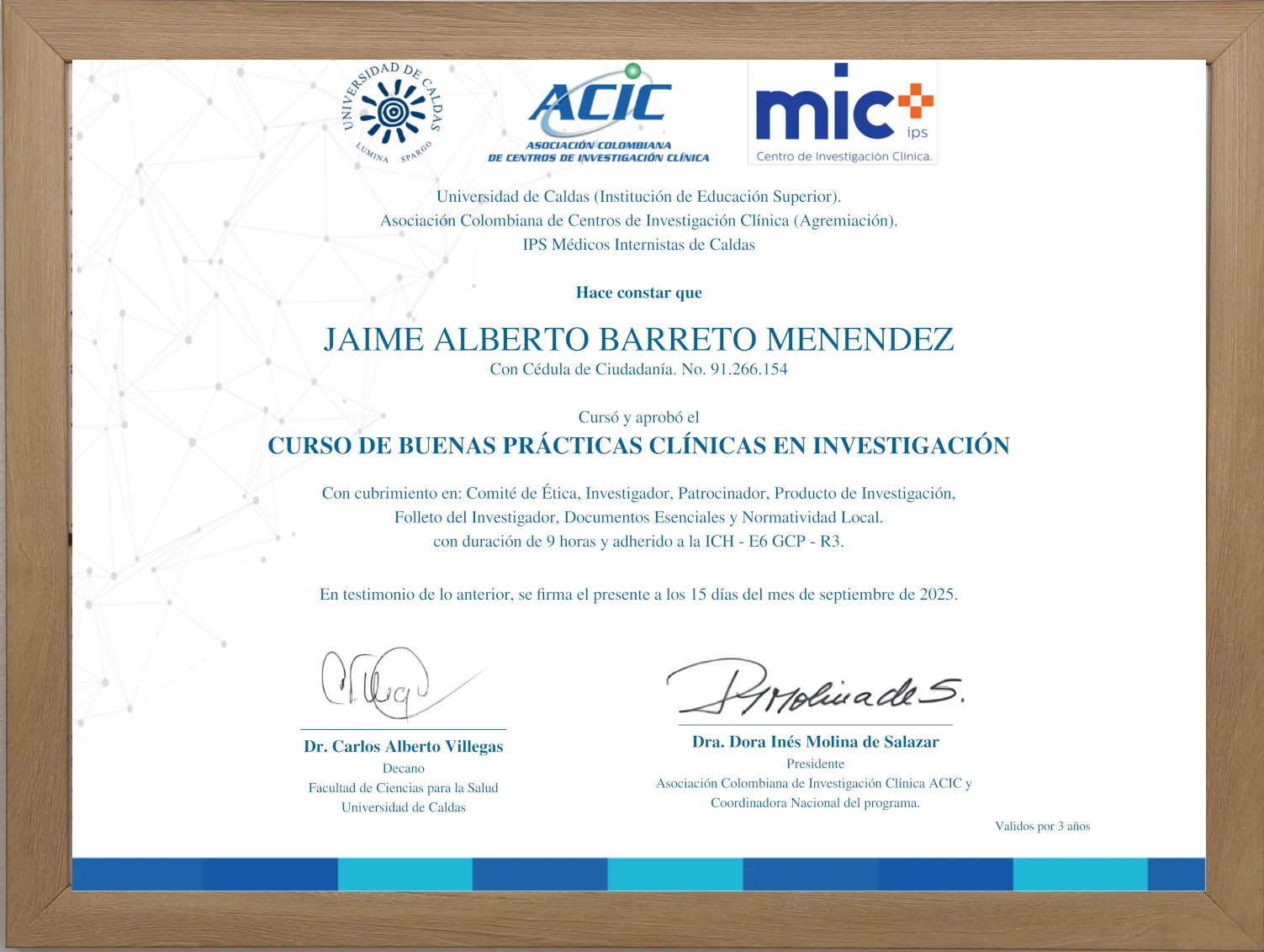 Buenas practicas clinicas en Bucaramanga